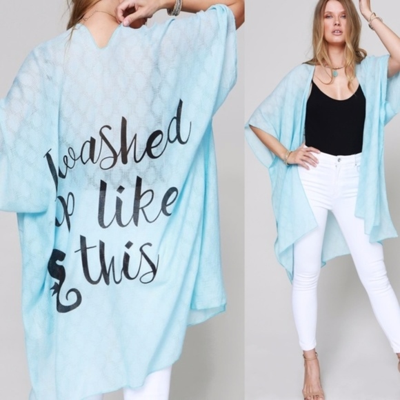 Tops - LOWEST PRICE⭐️I Washed Up Like This Beach Kimono